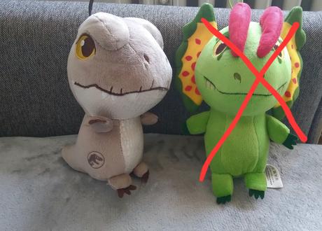 Dinosaurus plyšák ako nový, 
