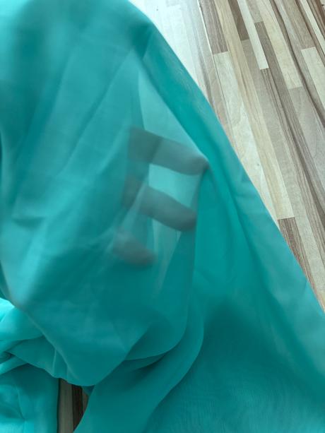 Mušelínové letné zuppa nohavice tyrkysové, 152 / 158 / 164