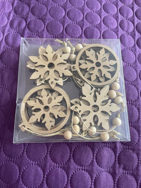 Drevené ozdoby na stromček, 