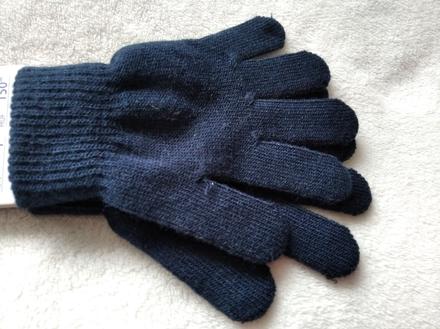 Tmavomodré rukavice - veľ. 110 - 128, pepco,110