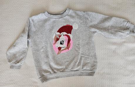 Dvojtvarna mikina, h&m,110