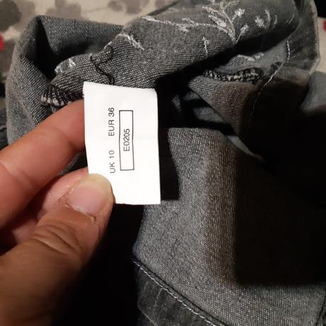 Dámska riflova sukna, 36