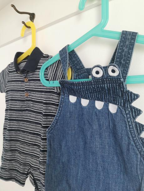 Chlapčenské kraťasy na traky+body, 68–80