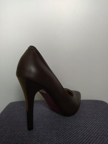 Hnedé lodičky-zadarmo k nákupu, 38