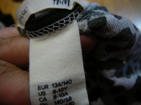 Dievcenska stylova mikina, h&m,134