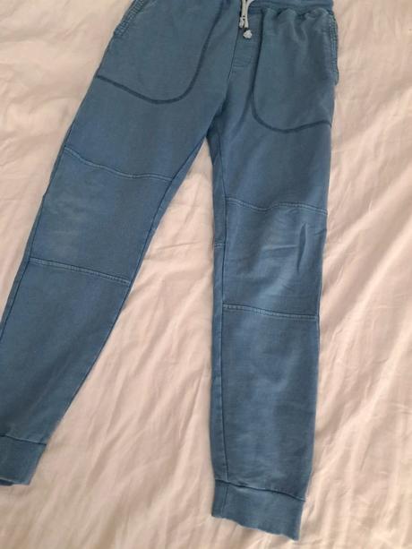 Denim look teplakove nohavice 152, reserved,152