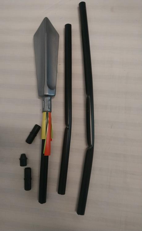 Karnevalový doplnok oštep plastový, 135 cm,