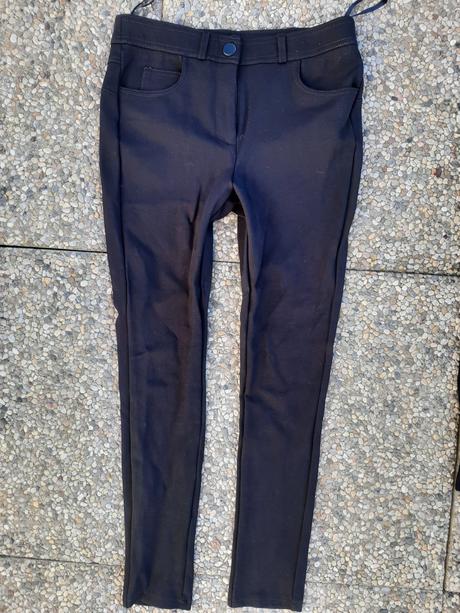 Čierne nohavice dunnes velk. 36., 36