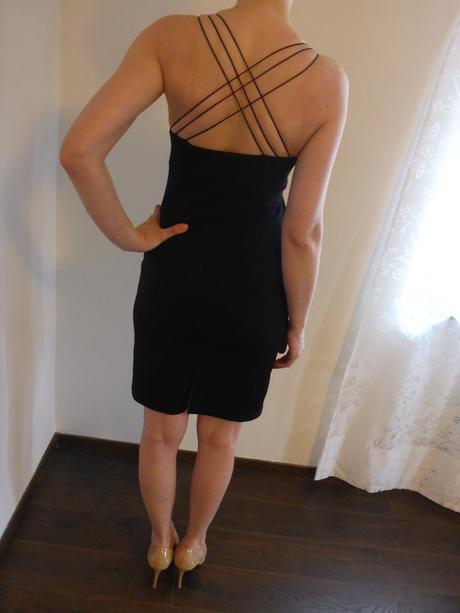 Dámske čierne elegantné šaty reserved, reserved,s