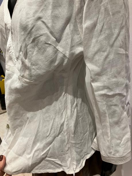 Dámska košeľa s vyšívanými kvetmi (l), l