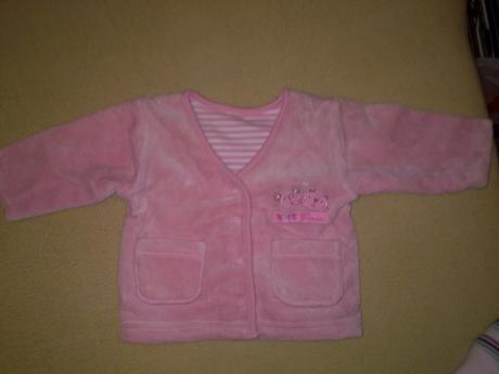 Obojstanná mikinka, na pukačky, bez poškodenia, 68