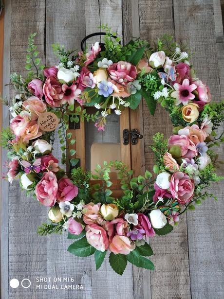 Handmade kvetinový venček, 