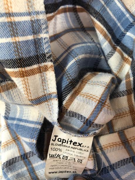Károvaná košeľa, japitex,116