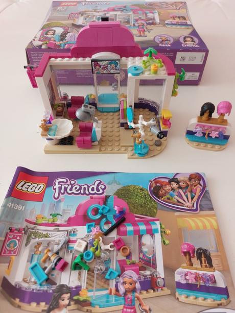 41391 lego friends - kaderníctvo v mestečku heartl, 
