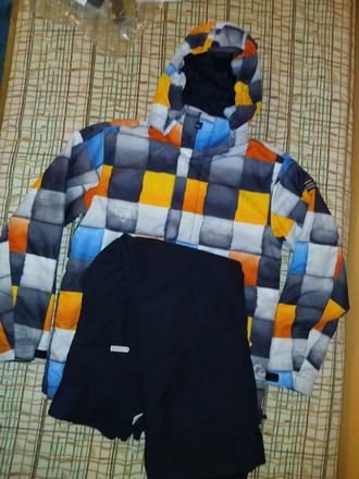 Lyžiarska bunda quiksilver 10 000 +oteplovaky, quiksilver,158