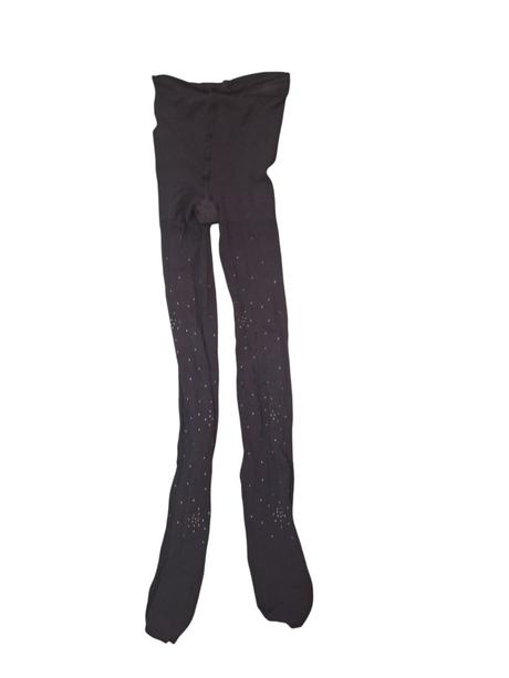 Dámske silónky s okrasnými kamienkami, m