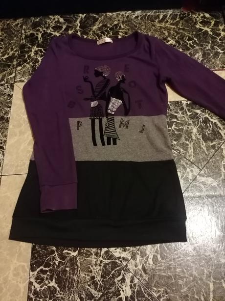 Tričko dlhý rukav damske m/l, m