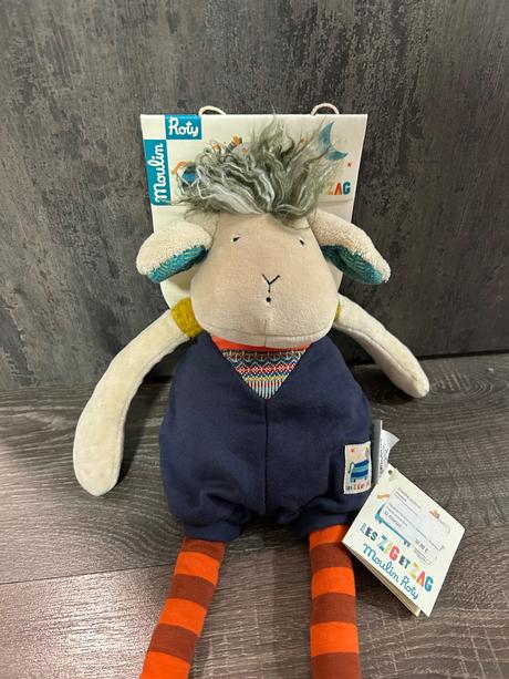 Moulin roty ovečka plyšova nova,