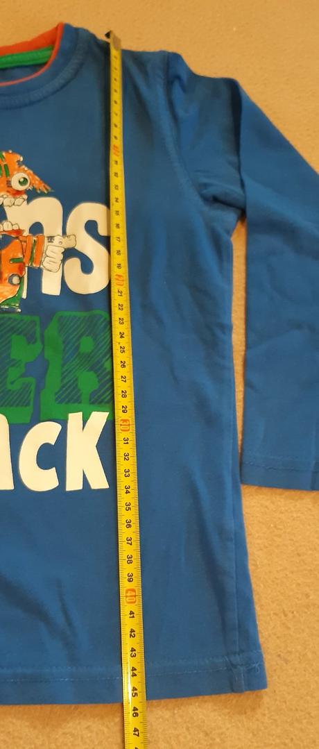 3x tričko dlhý rukáv velk. 110, 110