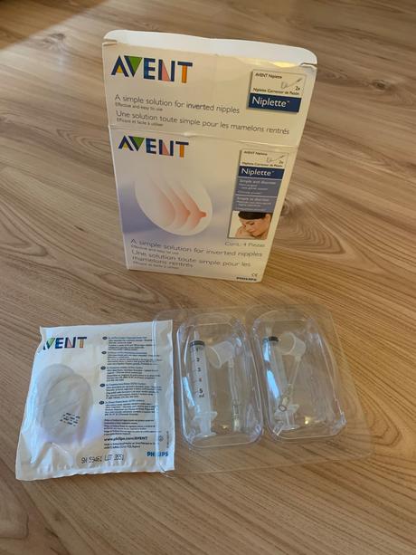 Pomôcka na vpáčené bradavky avent niplette, 
