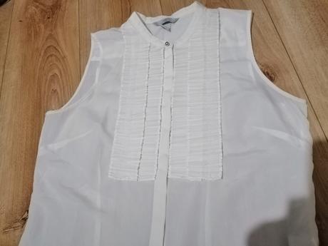 Biela blúzka, h&m,38