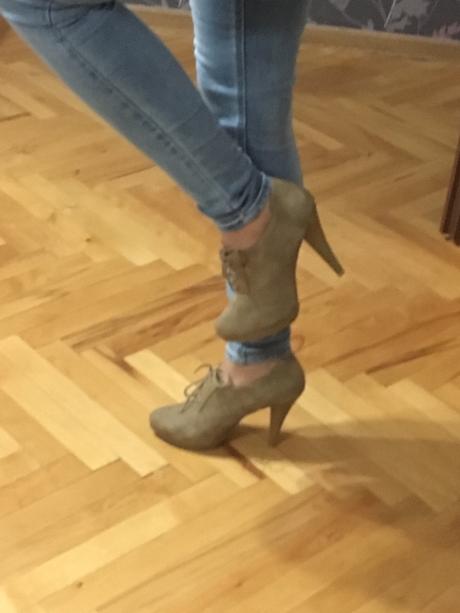 Béžové poltopánky, graceland,38