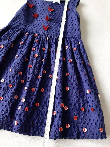 Dierkovane saty s podsivkou, gap,122