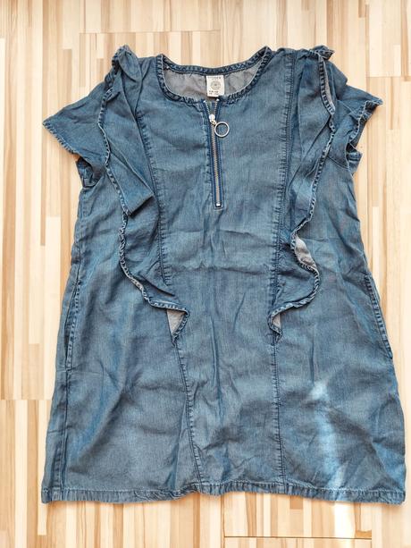 Riflové šaty, lindex,128