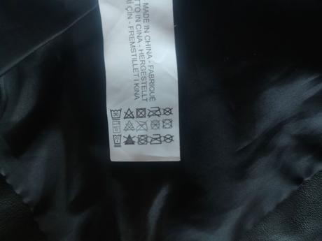 Štýlová koženková bundička, zara,134
