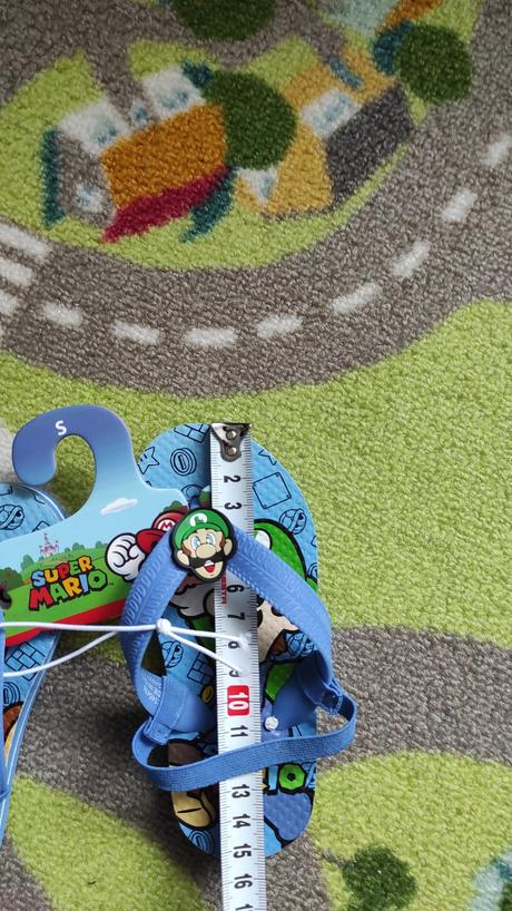 Slapky  - sandalky k vode a na plaz super mario, 22