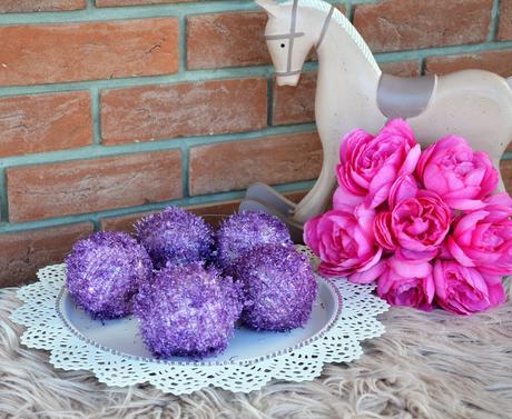 5 x závesná guľa na stromček,