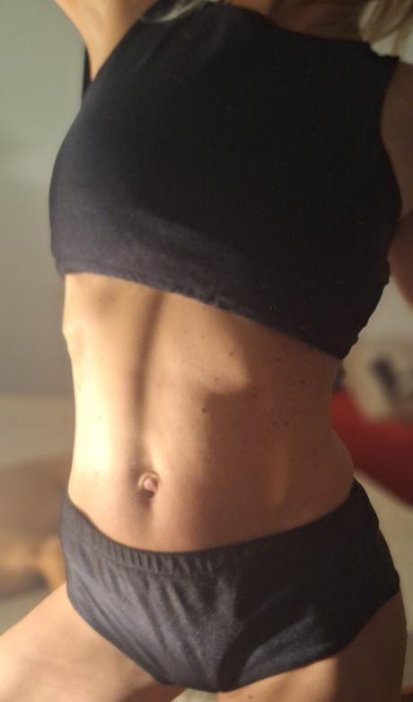 Komplet nara top a push up šortky na pole dance, l