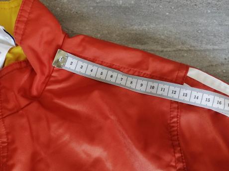 Oranžová bunda adidas v128, adidas,128