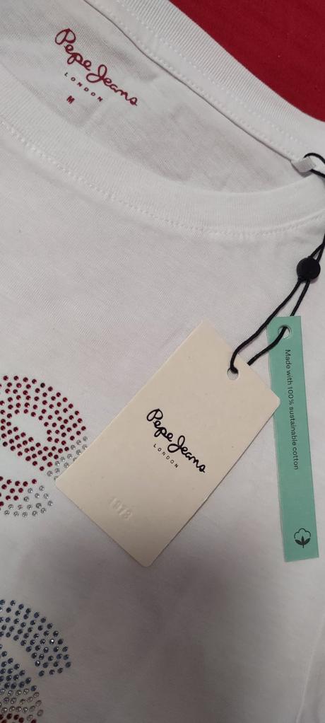 Tričko pepe jeans s visačkou, pepe jeans,m