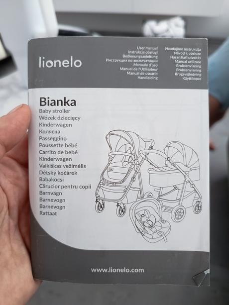 Kočík 3v1 lionelo bianka čierny onyx, lionelo,lionelo bianka