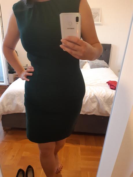 Saty smaragdovo zelene, h&m,xs