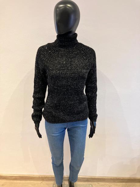 Dámsky sveter s rolákom, m