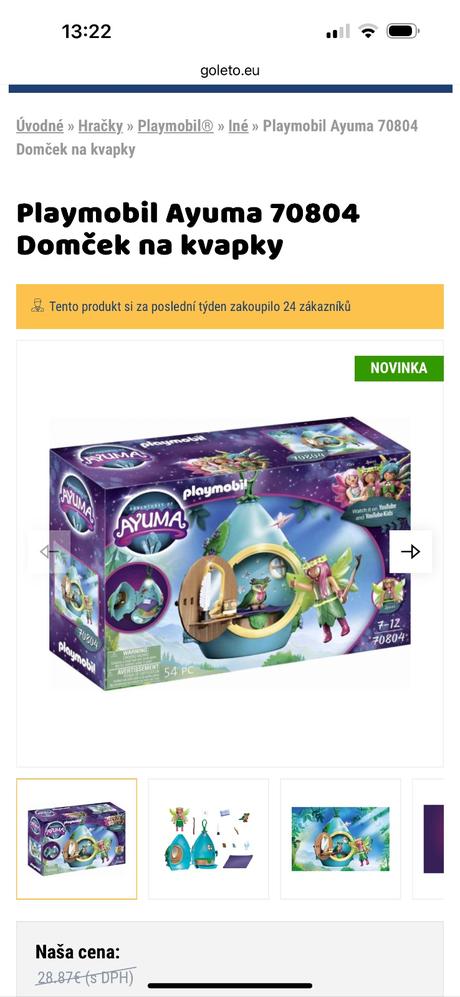 Playmobil ayuma kuzelny les víl, 