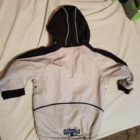 Spiderman bunda s reflexnymi prvkami, h&m,104