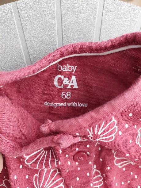 Dievčenský overal c&a veľ. 68, c&a,68