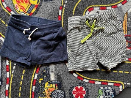 Kraťasy 2 ks., h&m,62