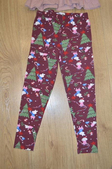 Vianočná súprava tričko + legíny, 122