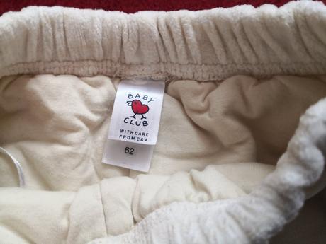 Vatované nohavice, baby club,62
