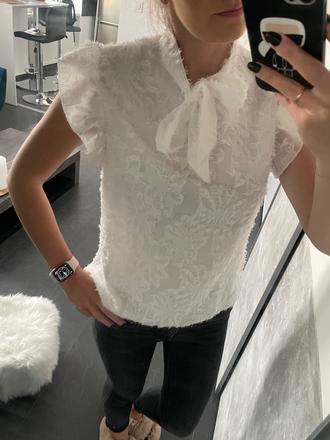 Vzorovana letná bluzka, zara,xs