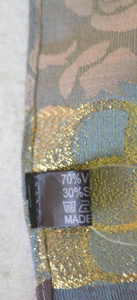 Veľká šatka s hodvábom, xxl