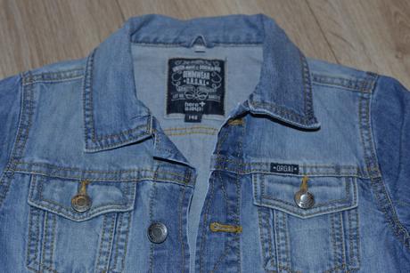 Riflová bunda, denim,146