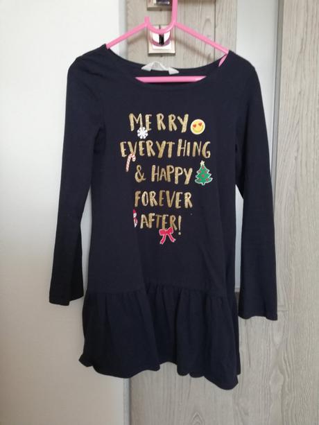 Vianočné šaty 122/128, 122