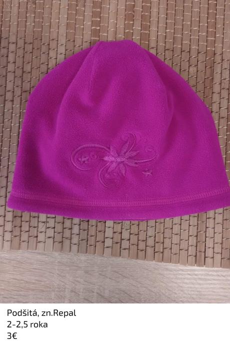 Prechodná čiapka 44-46, repal,<50