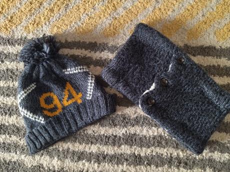 Čiapka a nákrčník lindex 116/128, lindex,116