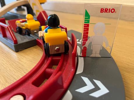 Brio - drevená húsenková dráha, 